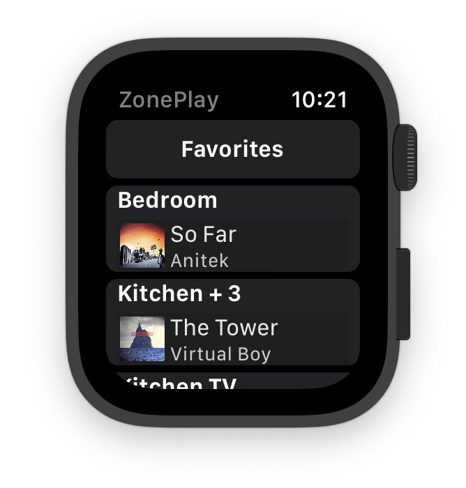 sonos apple watch