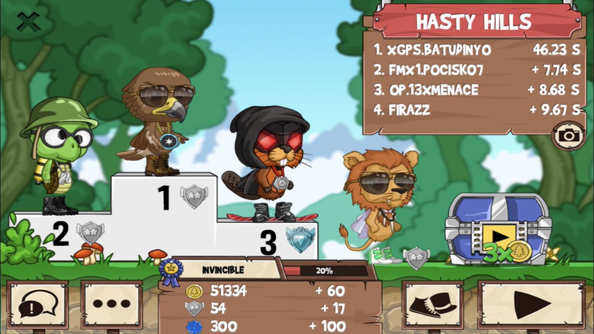 BatuDinyo's tweet photo. #FunRun2 https://t.co/3qs8ZNyn6q