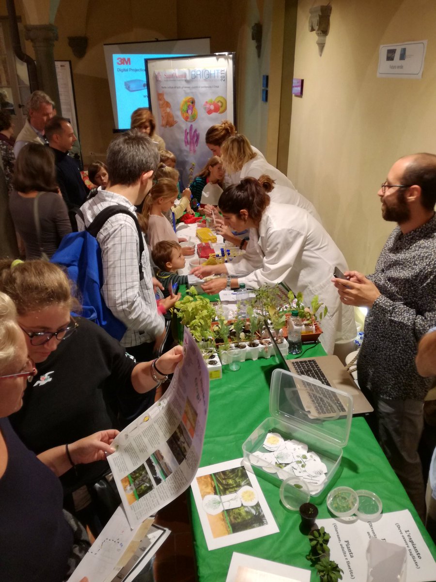 LauraDalleC's tweet photo. @ThePlantLab @SantAnnaPisa #Bright2018 in motion! https://t.co/SYQ9aMKOjO