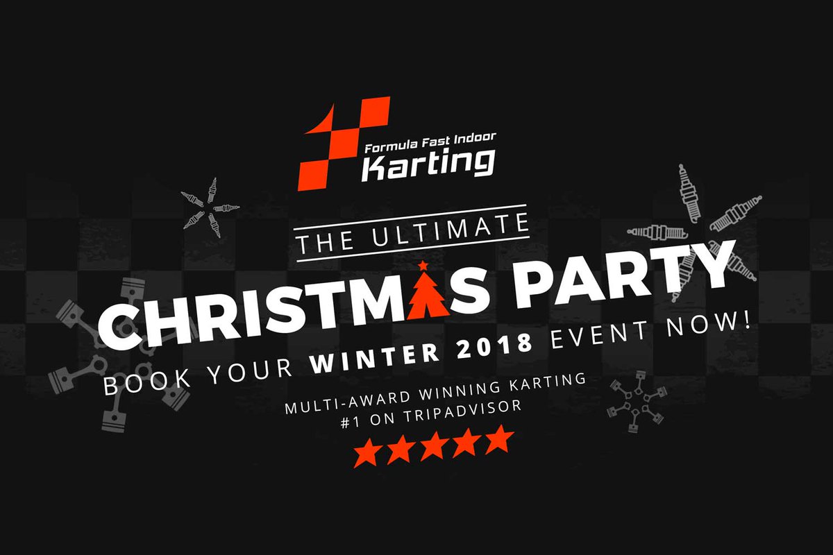 FormulaFast's tweet image. It&apos;s official: the best Christmas Parties are right here at Formula Fast.

Reserve your space on the grid now for an unbeatable festive event - book before October 21st for some early bird discounts!

formulafast.co.uk/christmas-part…