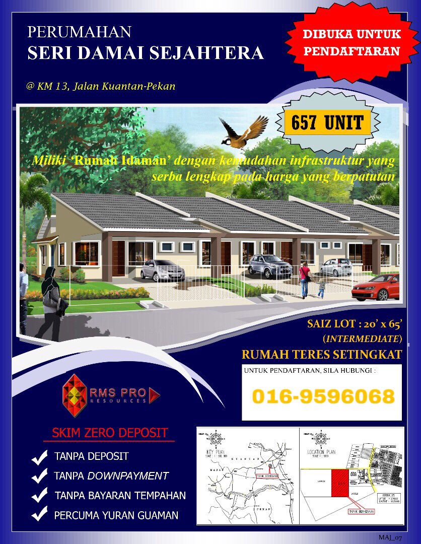 Rodiah820703's tweet photo. *PROJEK PAHANG*
(Bandar kuantan)

*K H A S  B U A T  P E N J A W A T  A W A M  S A H A J A*

*LOKASI*
~~~~~~~
🏚 *Taman sejahtera*
 *Indera Sempurna*
(berhampiran Taman Tas jalan arah ke Pekan)

*657 unit projek perumahan baru*
~~~~~~~~~~~~~~~~~~
Dengan harga yang terendah diktn https://t.co/69nPwXGN1K