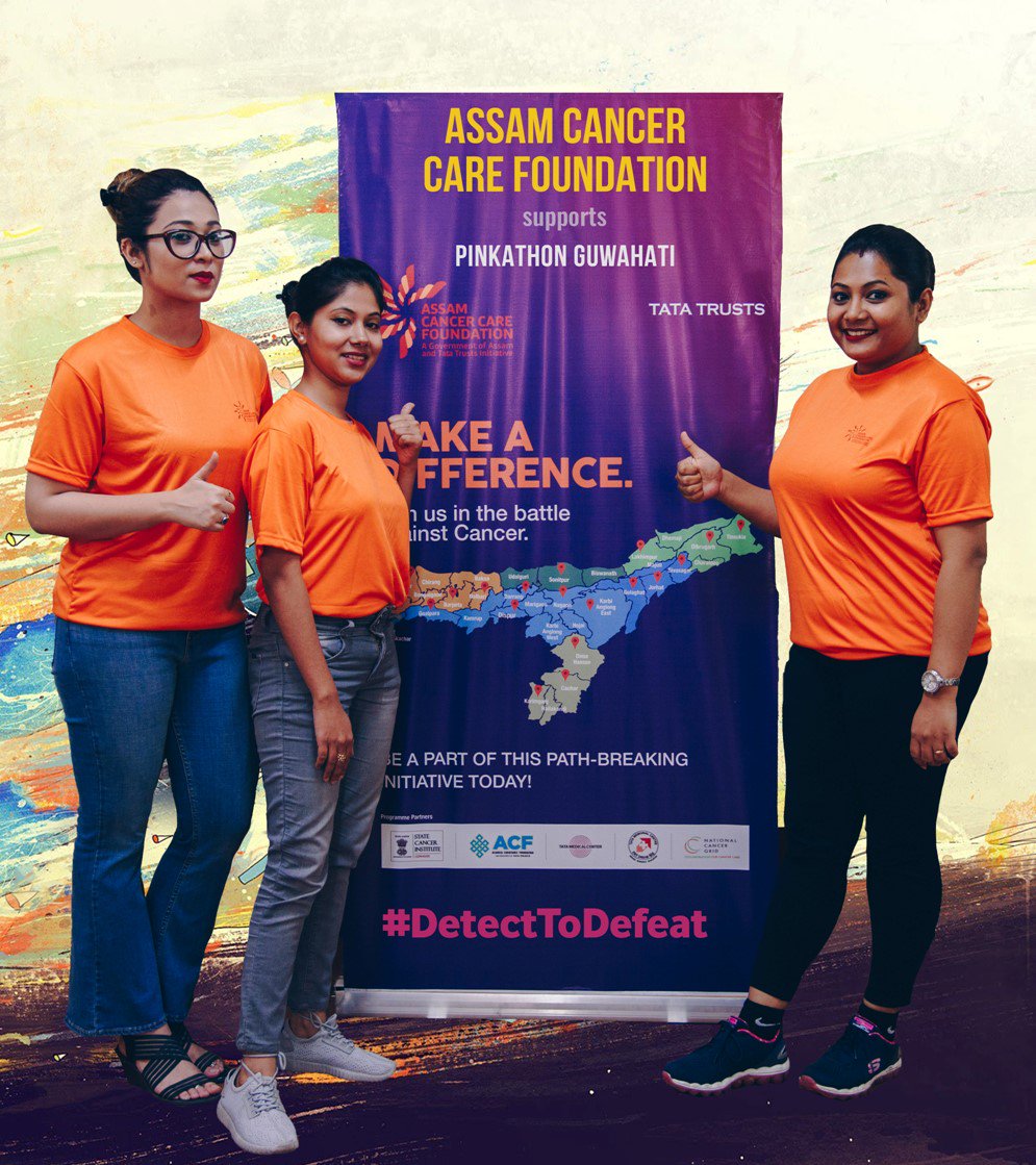 CareAssam's tweet photo. #DetectToDefeat
Assam Cancer Care Foundation joins hands with five hundred NSS students to run against #cancer at #PinkathonGuwahati on September 30 to spread awareness about prevention of cancer through regular screening.
#CancerScreening
#Guwahati https://t.co/w8PT8Qon13