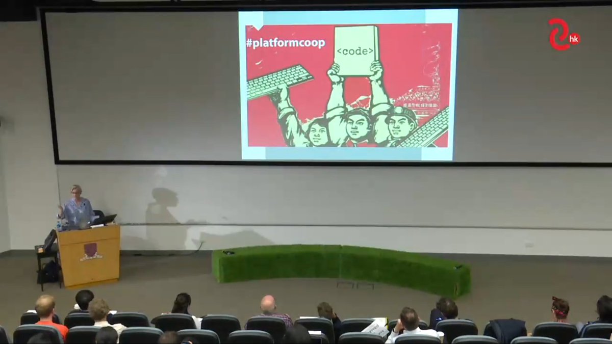 CCentreCUHK's tweet photo. "Platforms tend to emerge when there is crises, and I think this is the best time for #Co_ops to turn up in terms of platforms because existing platforms are already failing the markets it has created." #Melina_Morrison, Business Council of Co-operatives and Mutuals. https://t.co/E0GkUMUmiJ