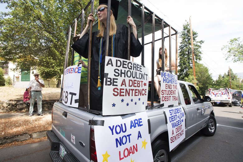 Slate's tweet photo. Why has this federal student loan forgiveness program rejected almost every applicant? https://t.co/0hxZ9TIapJ https://t.co/N2XMv1YH5K