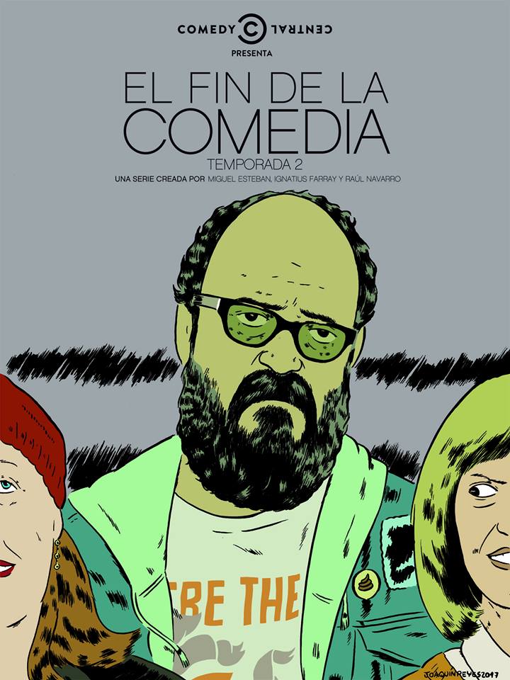 FesTVal's tweet photo. ¡CASI-NADA! 😲🏆 #ElFinDeLaComedia2 de @IgnatiusFarray y @ComedyCentralES, que consiguió en 2017 el Premio Alma (@almaguionistas) al mejor guión de serie del @FesTVal, ha sido nominada a los PREMIOS EMMY 😍🍀 ¡MUCHÍSIMA SUERTE! https://t.co/cSorS3ARWd