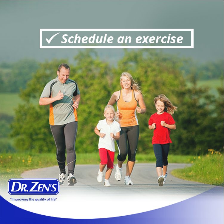 Jog once or twice a week, and make it a habit! #WeCare #ZenTips #health #family #marathon #running