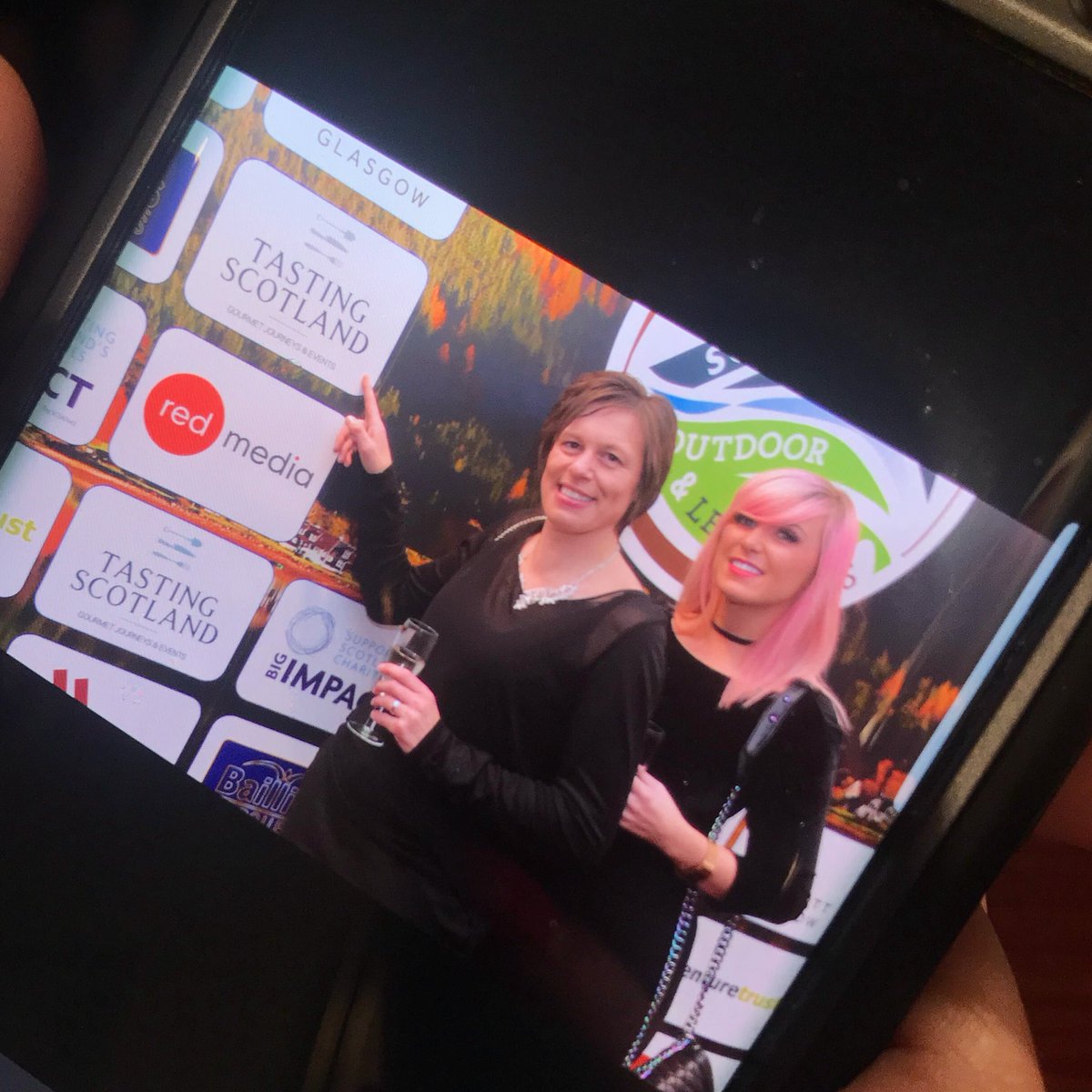 Last night with the fabulous Brenda Anderson of <a href="/TastingScotland/">Tasting Scotland Gourmet Journeys & Events</a> <a href="/SOLAwards/">SOLA</a> where Brenda was brand ambassador #boss