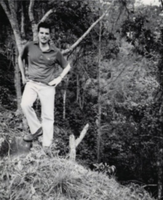 A photo of Jack where it all started: Cafe Alta Gracia organic shade grown coffee farm in Los Marranitos, Dominican Republic. In honor of National Coffee Day, please enjoy 50% off all organic stir brew coffee from opening until 10am.