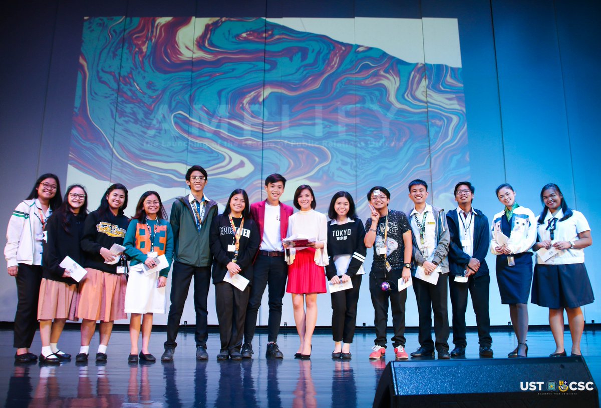 ust_csc's tweet photo. Look back on how we redefined the definition of Public Relations Officer during "Amplify: The Launching of League of PROs" held at the UST Medicine Auditorium.
#BuildingRelations2018
#CSCMoverFurther https://t.co/tdVm9nnP27