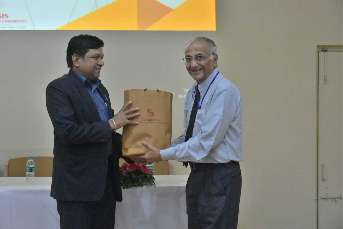 SCMHRDian's tweet photo. Our eminent speaker Mr. Rajarama Rao Bannengala, CEO, PMI- Deccan Chapter Pune, digs into the finer nuances of project management and its necessity in the development of infrastructure sector
#INFRABLAZE’18
#InfrastructureManagement
#SCMHRDxp https://t.co/phajtA74UA