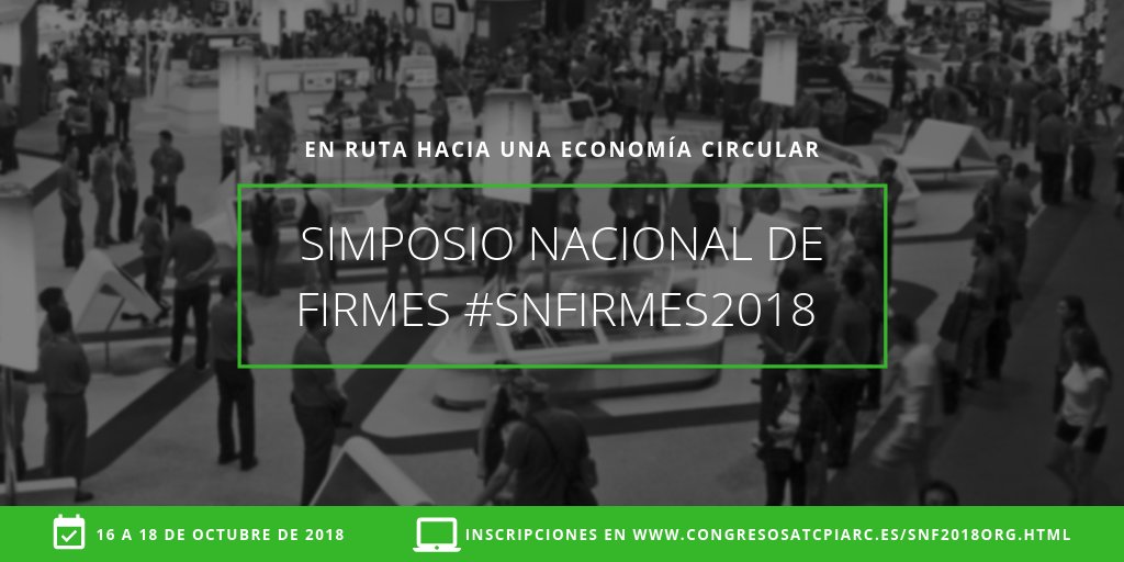 SNFirmes's tweet photo. Del 16 al 18 de octubre @caminosupm acogerá exposición técnica de #SNFirmes2018, en la que presentarán sus últimos proyectos
✅@becsa_
✅@CirtecCT
✅@Eiffage_es
✅@Repsol
✅@TenCateMirafi
✅@Hidrodemolicion
✅#ControlsGroup
✅#Huesker
+INFO: https://t.co/FepJtyBjQ8 https://t.co/ELw4jX6neZ