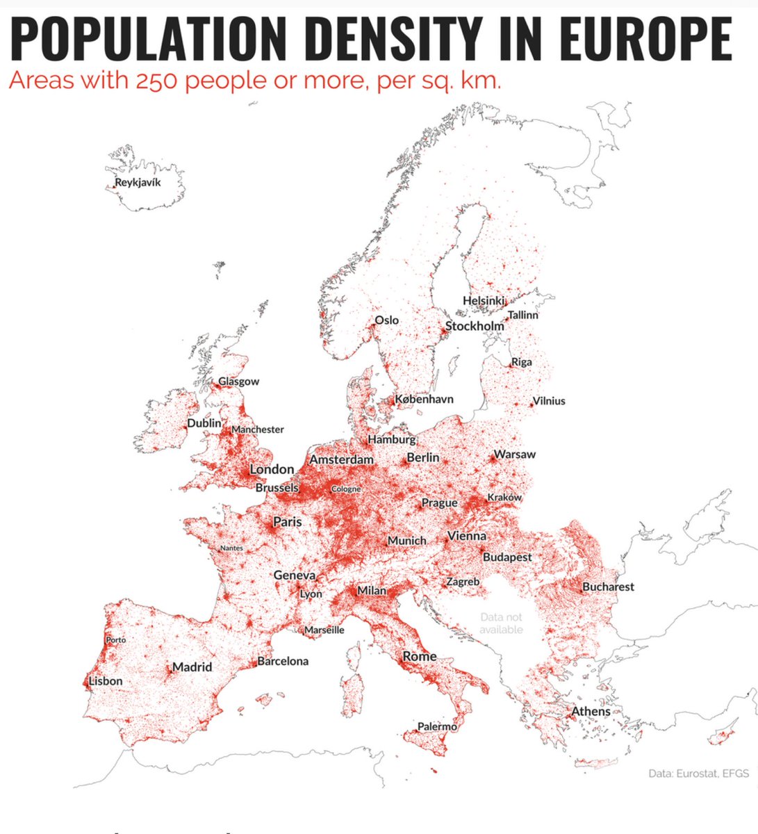 Bryan Druzin On Twitter Current Population Density In Bryan Druzin On Twitter Current Population Density In