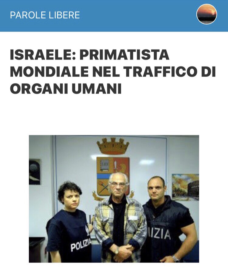 Chef Rubio on Twitter: ""Riguardo il traffico d'organi ...