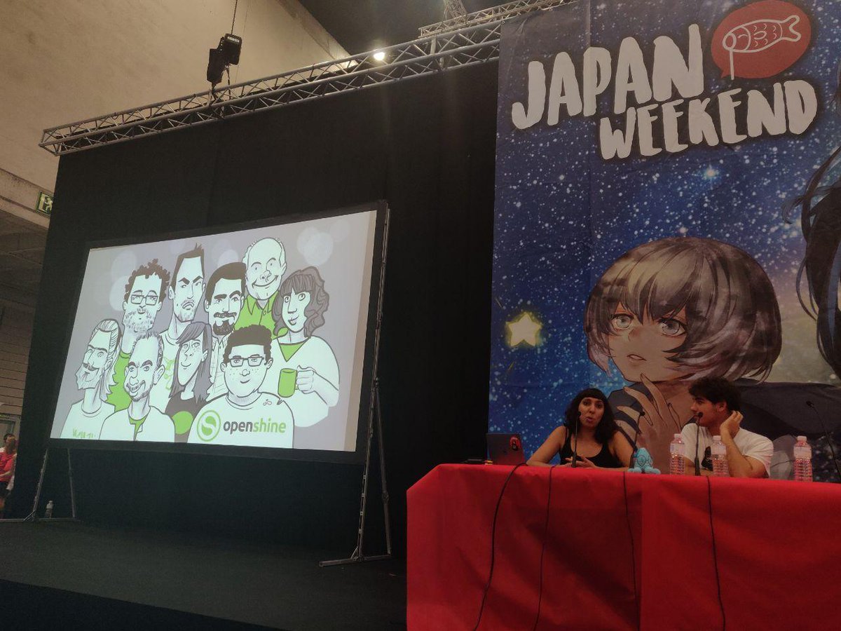 openshine's tweet photo. Para @openshine es un placer colaborar y mantener @faneoweb #JapanWeekendMadrid #japanweekend https://t.co/XEDsFrPU2a