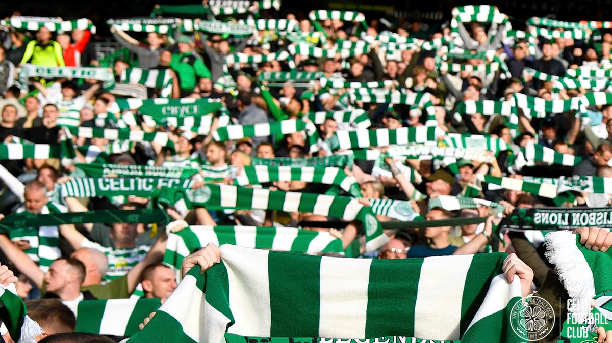 CelticFC's tweet image. 4⃣ Get to your seat early and have your scarf at the ready to sing 'You’ll Never Walk Alone'.