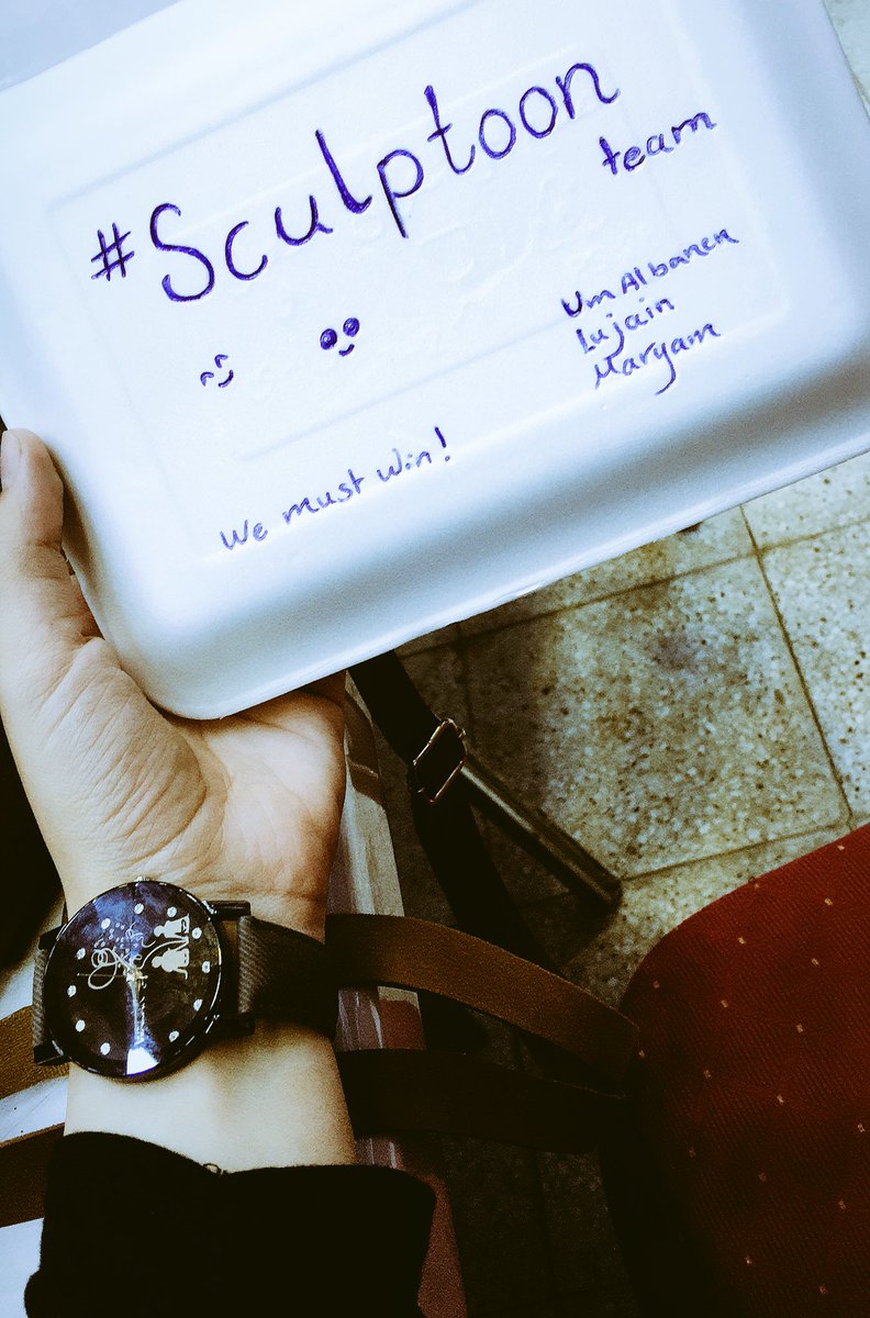 najma_bnon's tweet photo. #Sculptoon team #swnajaf #SWN2018
The big day 💪🏻💜 https://t.co/yHTWSy3V1f