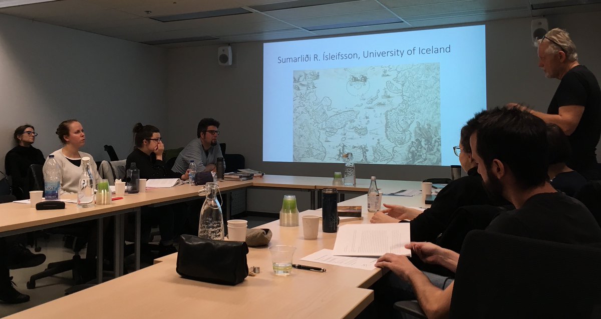 Wonderful workshop on #Literatures from the #North at @imaginarynorth in Montréal with Icelandic Professor Sumarlidi R. Isleifsson Norwegian Professor Henning Howlid Waerp and Professor Daniel Chartier #Iceland #Norway <a href="/NordicCouncil/">NordicCouncil</a> <a href="/iceiceicedota/">iceiceice</a>  <a href="/NorwayinCanada/">Norway in Canada</a>