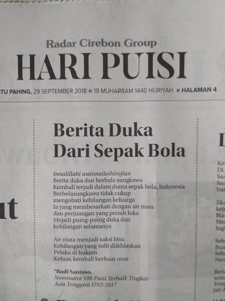 Sepak Bola Indonesia Di Mata Dunia 2018 - Berbagai Mata