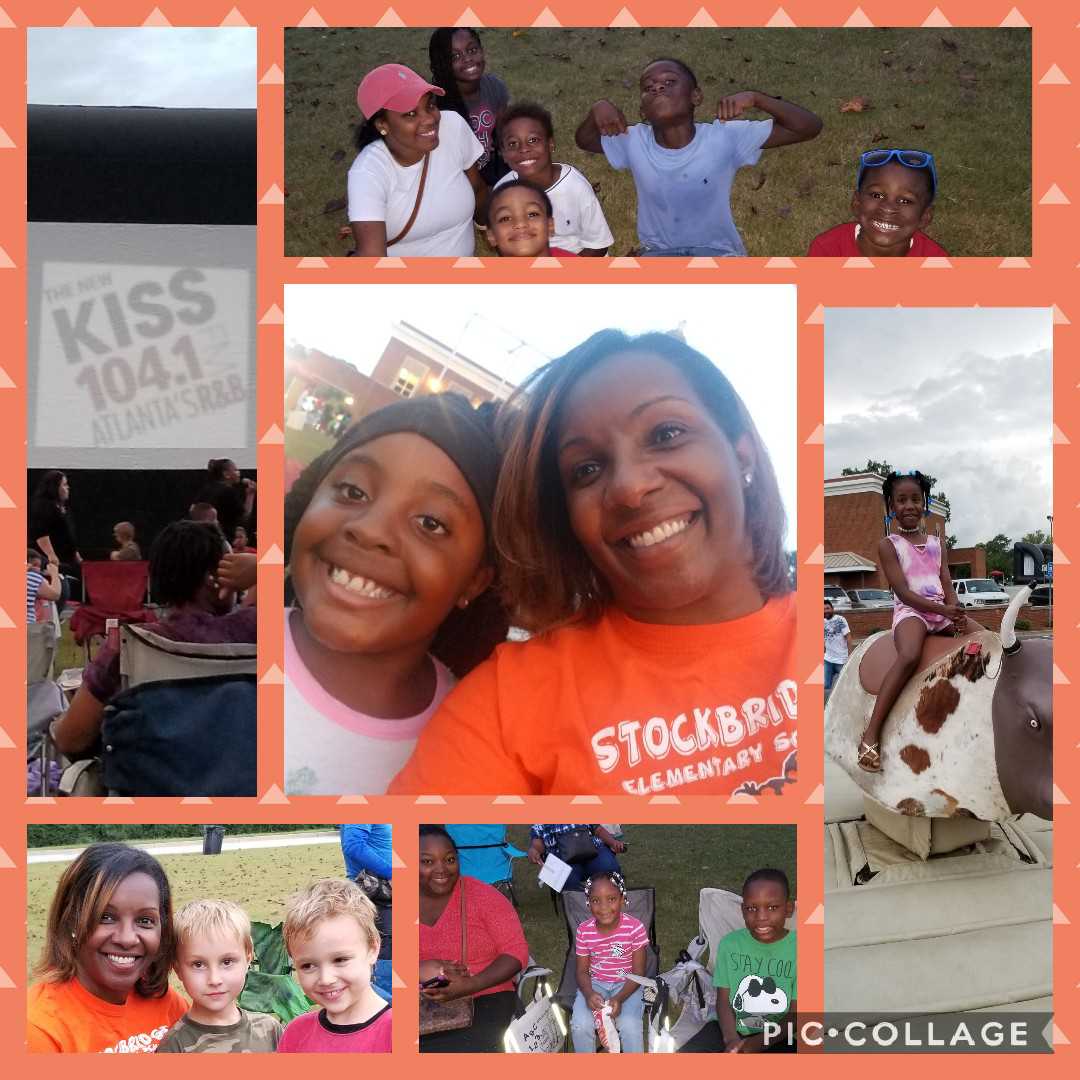 CynthiaSJewell's tweet photo. I ๐ being out in the Stockbridge community seeing my babies! Movies on the lawn at City Hall @stockbridgecity! #SES #Coco #BridgeFest2018 #TiredButPresent https://t.co/DUPWIyJ6dv