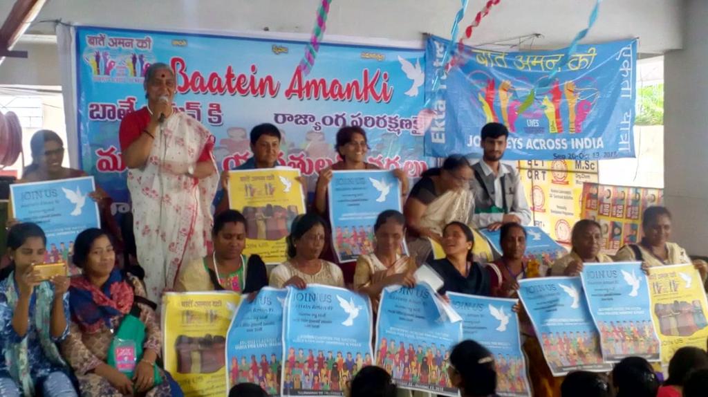 NfiwS's tweet photo. बातें अमन की
एकता यात्रा रूट 3
आज का पहला कार्यक्रम एनिबिसेन्ट गर्लस कॉलेज, दिलसुख नगर,हैदराबाद
#NFIW
#BAATEINAMANKI
#NYAYYATRA https://t.co/1VMNcEQU9F