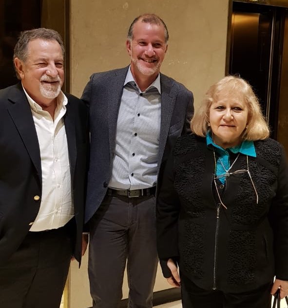 guthealthmd's tweet photo. Great dinner with Drs Alicia Sambuelli and Juan De Paula in Argentina. Honoured to be speaking at the inaugural meeting of their #IBD group #gadeccu. Reminds me that I spoke at the first #ECCO IBD meeting in Amsterdam in 2006! https://t.co/UmhQZRtCBk
