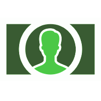 monsterbitar's tweet photo. I'm looking for help with some logo/brand design. If someone could help me make a logo that uses the bitcoin cash colour (rgb 75,200,70), a dollar bill and a profile silhuette, similar to my mockup but actually good looking, that would be great. +1 if it also works squared. https://t.co/DB8HyGCi3L