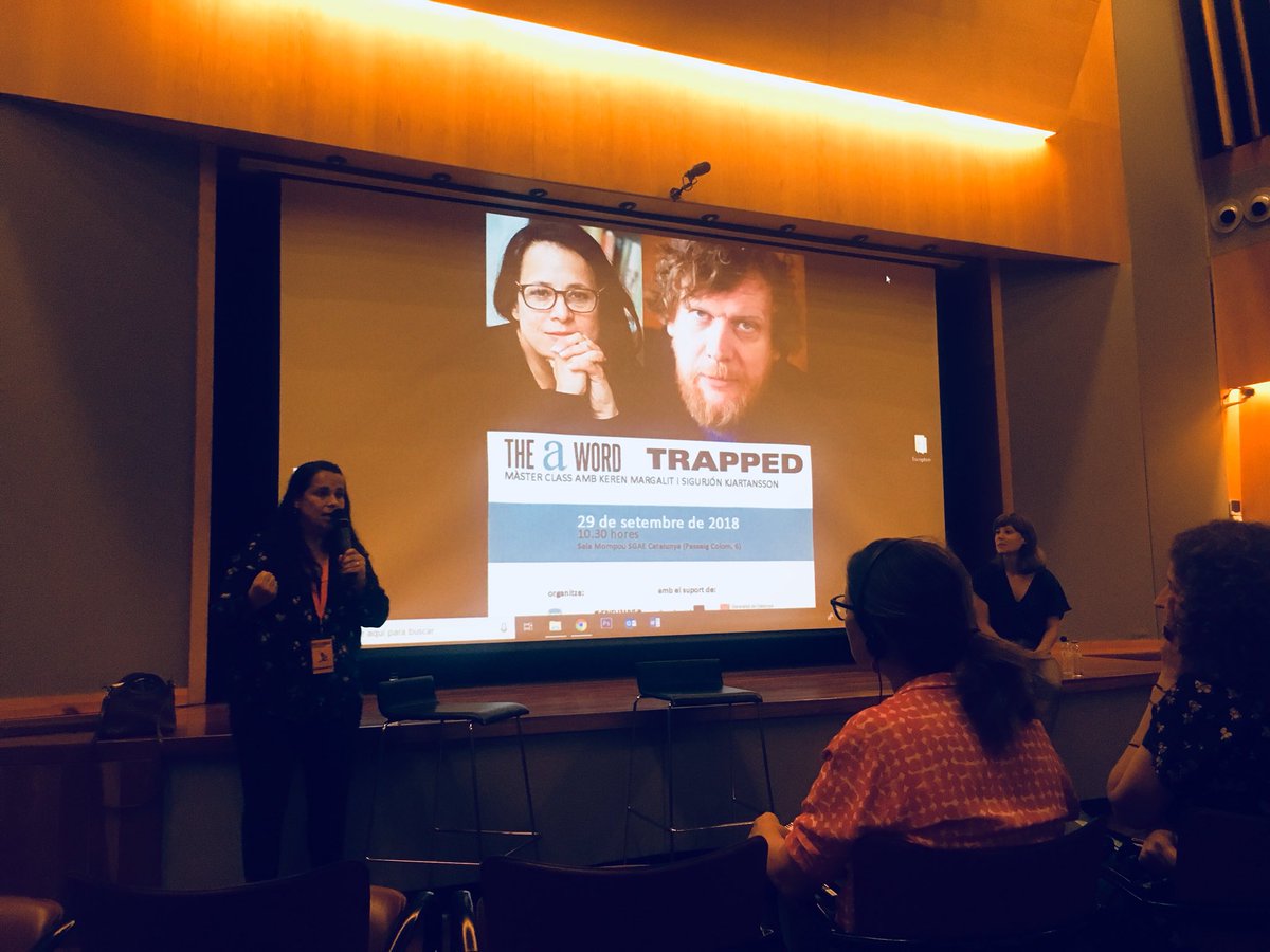 NeithSentis's tweet image. “It is important to write about your passions. Writing a script is not about writing your biography but what you’re passionate about” Keren Margalit @SZSfest @SERIELIZADOS #inspiringsaturdays