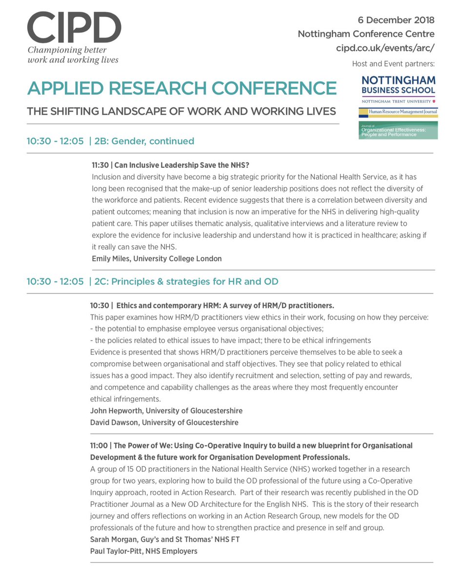 ShowingWhole's tweet image. More exciting #ODBootstrappers news! We’ll be presenting “The Power of We” at the @CIPD Applied Research Conference on December 6 in Nottingham cipd.co.uk/learn/events-n… - it looks like an excellent event! Sessions on OD, Engagement, Gender, Neurodiversity &amp;amp; Work Future.
