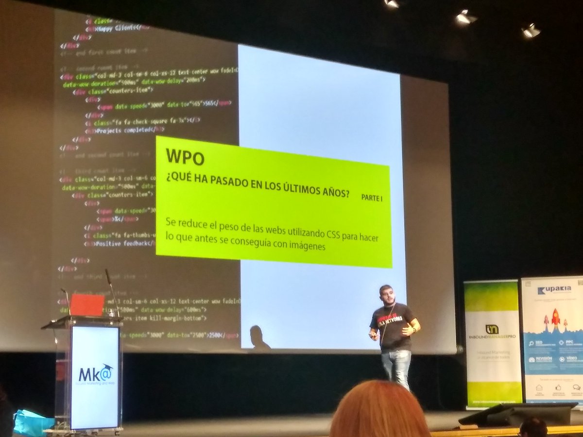 nachorosg's tweet photo. Un rápido todo a la evolución del #wpo.

Es fundamental tener un equilibrio entre la velocidad de carga y los elementos que son realmente necesarios

@alvarofontela en #DSMValencia https://t.co/oK3BXwTdez