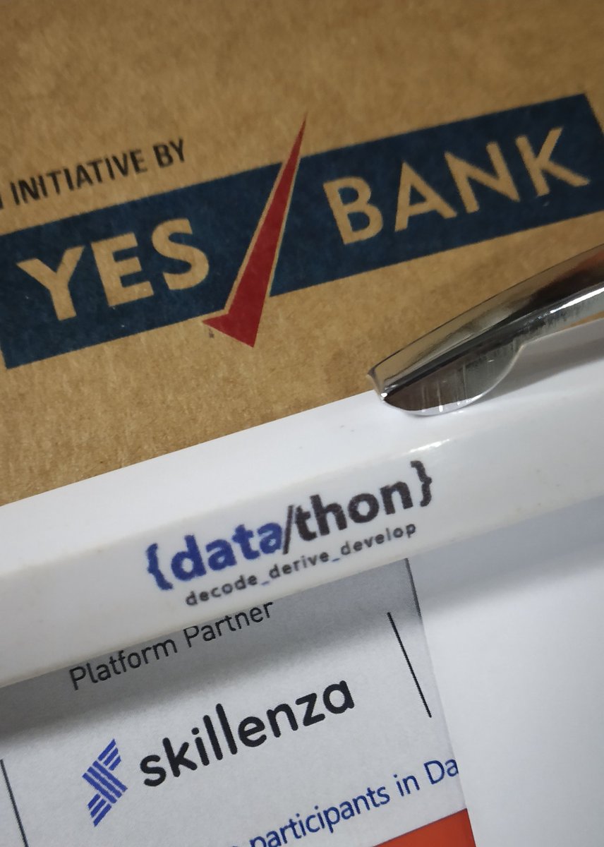 skillenza's tweet photo. Excited to see #DataSets of @YESBANK?
Be part of #YBDatathon to know more log on to @skillenza!

#Data #DataScience #MachineLearning  #Engineer #DataScientist https://t.co/QMafXrFNjk