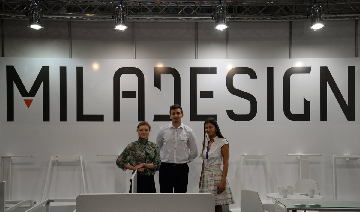 Miladesign_'s tweet photo. https://t.co/zyONRWy2fQ   #miladesign #miladesignpl #miladesignpoland #miladesignweek #officefurniture #design #officestyle #poland #manufacturer #tradefair #bucharest #Romania #bifesim #romexpo #bifesim2018 #Poland #steellegs #steelconstructions #officesolutions https://t.co/m1Zb4qi3HV