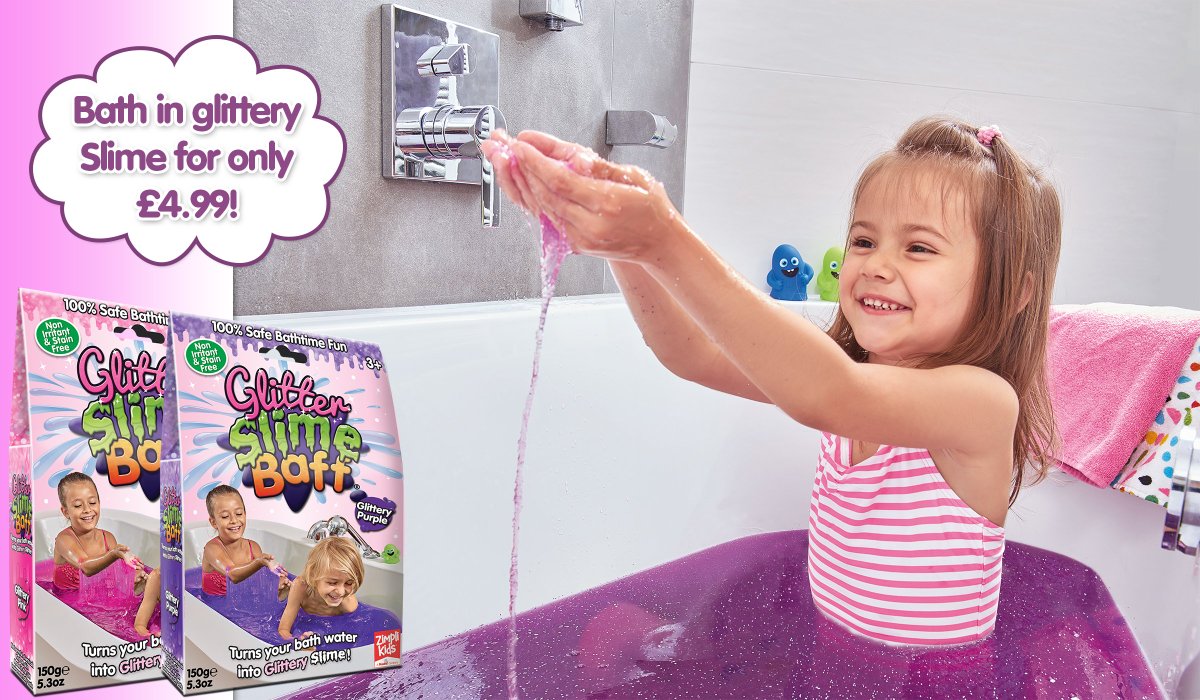 Zimplikids's tweet photo. Who would love to try our Glitter Slime Baff?!
#Like &amp; #RT if you would!

#glitterslimebaff #slimebaff #glitter #slime #glitterslime #bathtime #bathtimefun https://t.co/ogOFKxQwOH