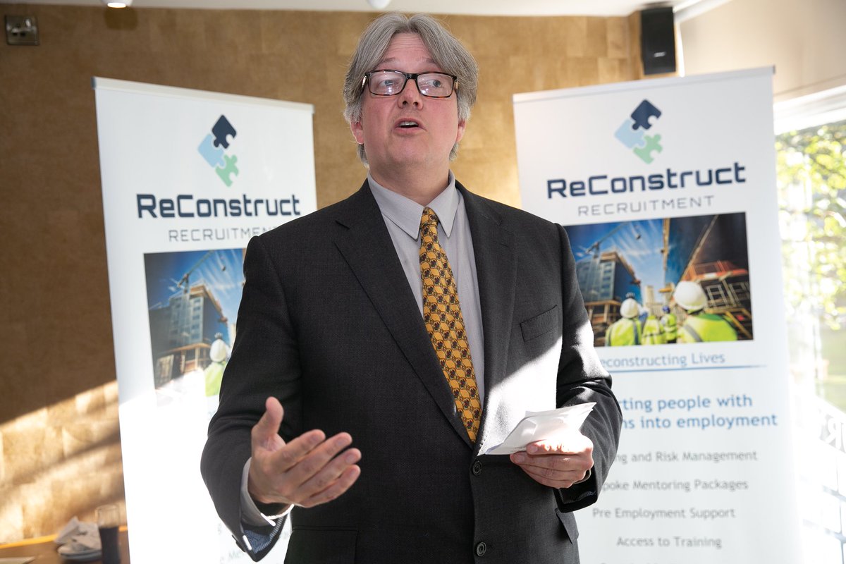 ReConstructRec1's tweet photo. Thanks again to all who took time out to support the launch of ReConstruct Recruitment this week! Special thanks to our guest speakers @BrumLordMayor and @JonathanJardine for their insightful contributions. Time to open some doors.... #reconstructinglives #Employability https://t.co/4QBLXgna3U