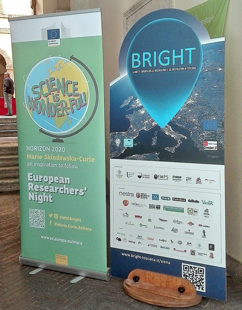 unisiena's tweet photo. Con il racconto della leggenda di San Galgano #spadanellaroccia si conclude. la passeggiata #Bright18 #NotteDeiRicercatori. Grazie a tutti! https://t.co/Hnqkw9Bn3z