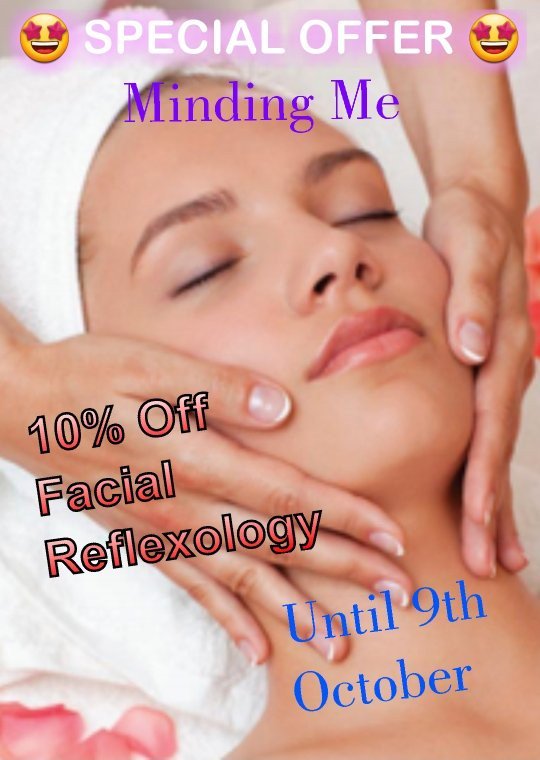MindingMeLk's tweet photo. 10% OFF ALL Facial Reflexology appointments until 9th Oct.
Pm to book or call Heather on 0866030787

@evelynmcmkting @FinnMediaMkt @DonegalWB @MentalHealth_Hr @FloorItLk
@lkchamber #reflexology #metime #relaxation #pamper #mindyourhealth #destress #letterkenny https://t.co/Bw8Diawxem