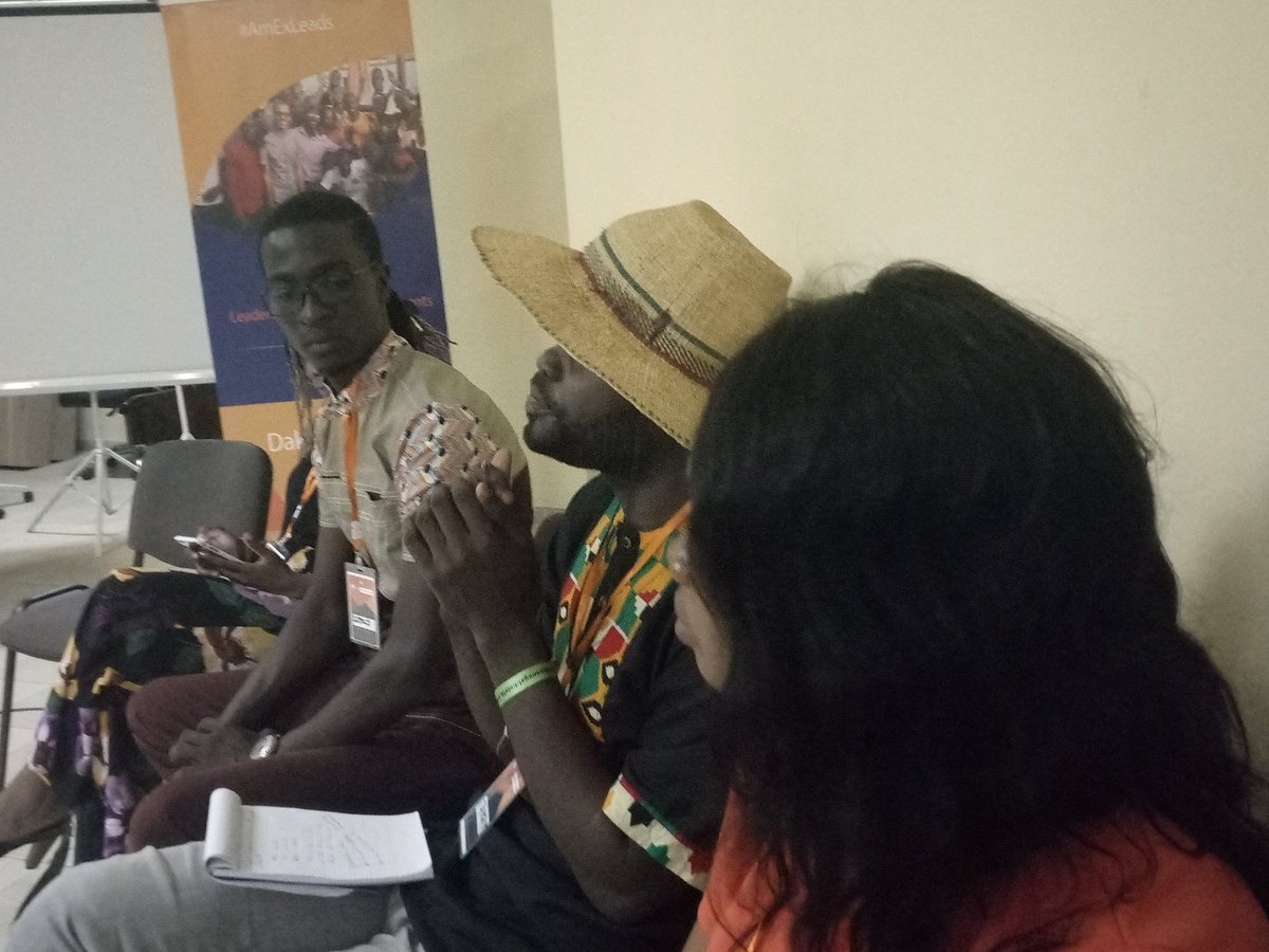 ashokaafriquefr's tweet photo. Échange d'expérience et partage avec Oumar Diallo @AshokaAfrica #AmexLead #changemaker https://t.co/6lxyQWOd7m