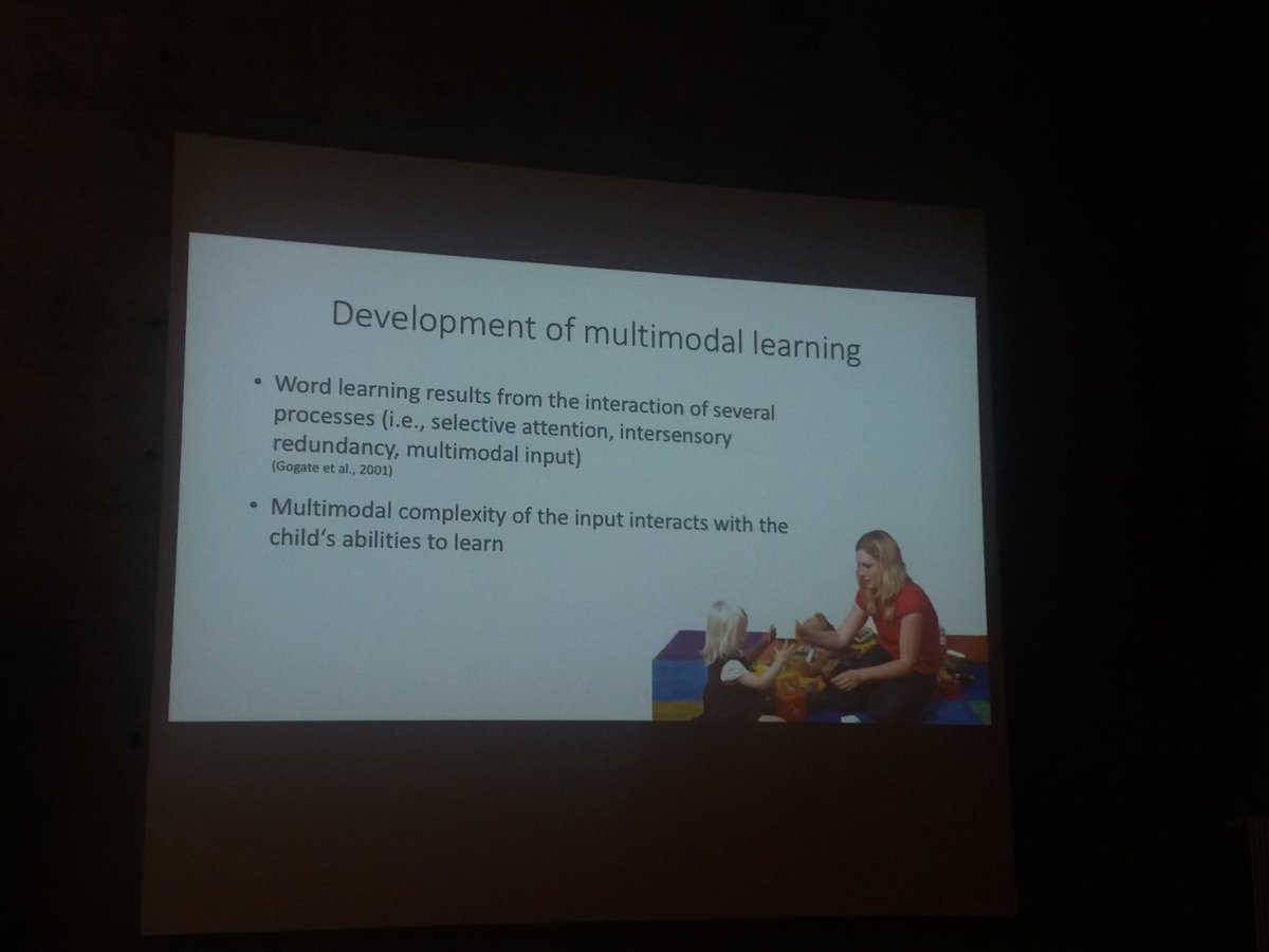 mariella_n_paul's tweet photo. Now at #CTBConference: @Sar_Eit is telling us about her study on word learning and the role of variability in the environment https://t.co/lJCsRxiAm0