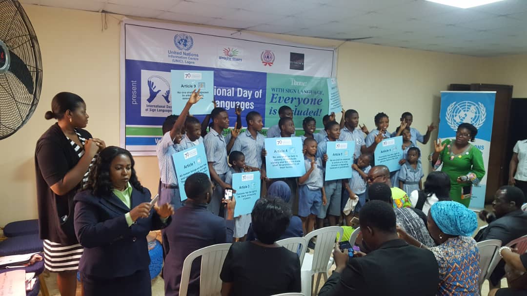 MdamCASH's tweet photo. Cohosting the First UN International Day of Sign Languages
1. https://t.co/lCMaOoS53s
2. https://t.co/njs3cO98wt
3. https://t.co/6uphvqaHwC
#LeaveNoOneBehind #IDSL2018 #SignLanguagesDay #IWDeaf2018 #GiveSignLanguage #SupportSignLanguage https://t.co/D68J9i6ovH