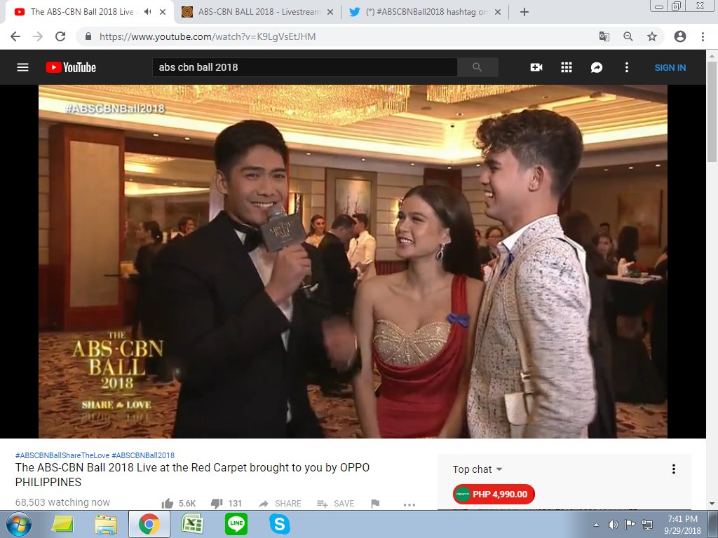 yes_itsmay's tweet photo. #ABSCBNBall2018 #papame #mamame #MarNigo https://t.co/W6mTIy0OAG