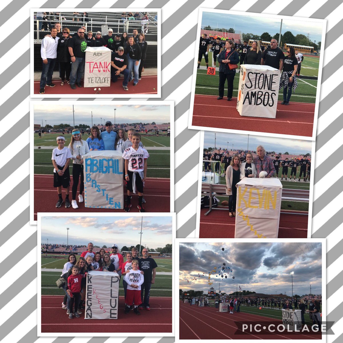 PerkinsHigh's tweet photo. Last evening we honored the lives of five amazing students (Tank, Abby, Keegan, Kevin, and Stone) who were beloved throughout the Perkins community with a moment of silence and a balloon release. #TankTrained #Finishtherace #ShineBright #Flyhigh #StoneTough https://t.co/8OX9AWMfDe