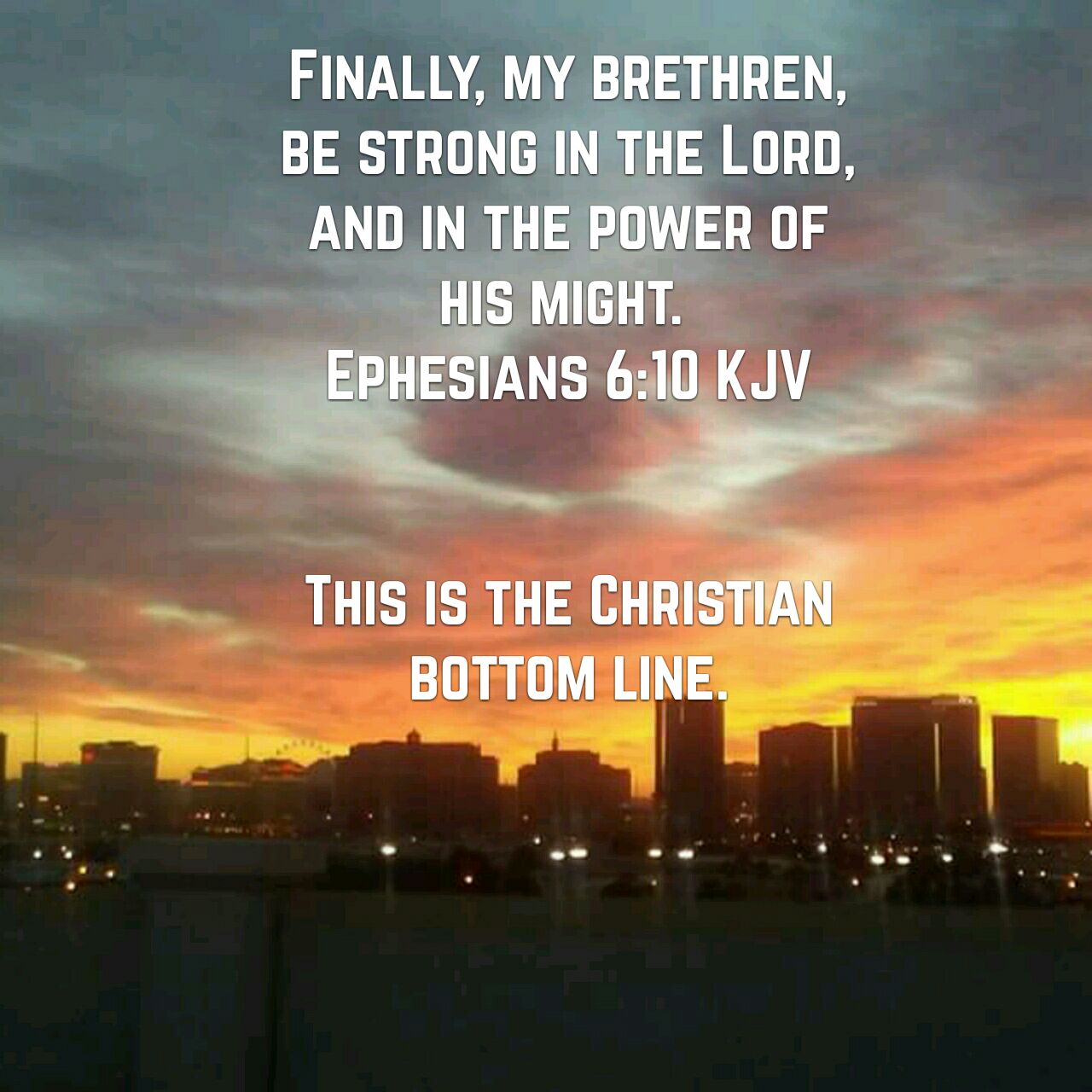 images Be Strong In The Lord Kjv twitter