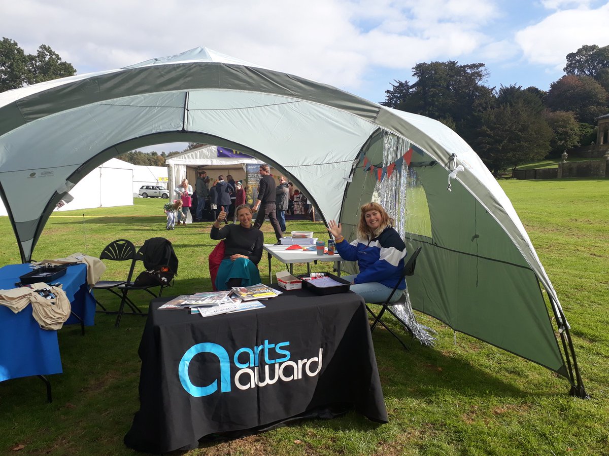 IVEBridge's tweet photo. We are delivering @ArtsAward Discover in a Day at the fabulous @BroughtonHallLF all weekend! #creativity #skipton #sunshine #oohitschillyinthedales https://t.co/1EbbezYW7y