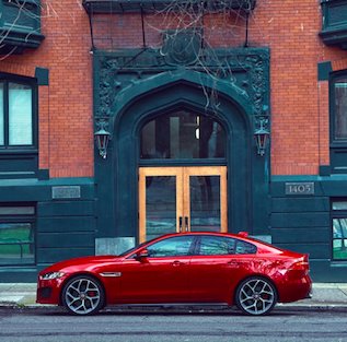 The Jaguar XE is a sports saloon with an ideal weight distribution of 50:50. JaguarDrive Control allows you to select various driving modes. Dynamic mode sharpens the throttle response and increases steering weighting for added fun. 
#LuxuryMotorPress #Jaguar #XE #JLR #LuxuryCars