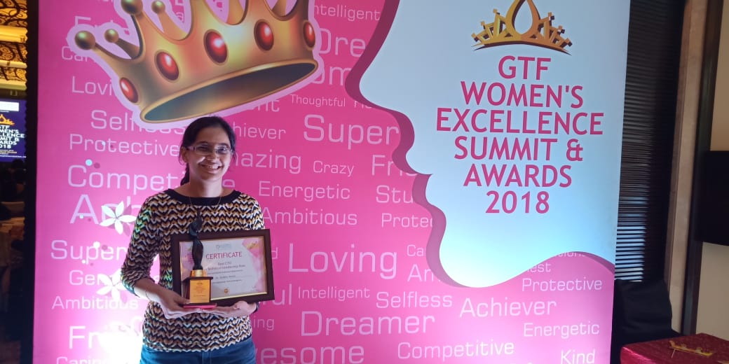 RentSher's tweet photo. RentSher CTO @anubhaverma has been awarded as Best CTO in #Technical Role at #GTF Women’s Excellence Summit and #Awards 2018 by @Globaltriumphfoundation held at @RoyalOrchidBangalore. https://t.co/7W2TvUTlWH