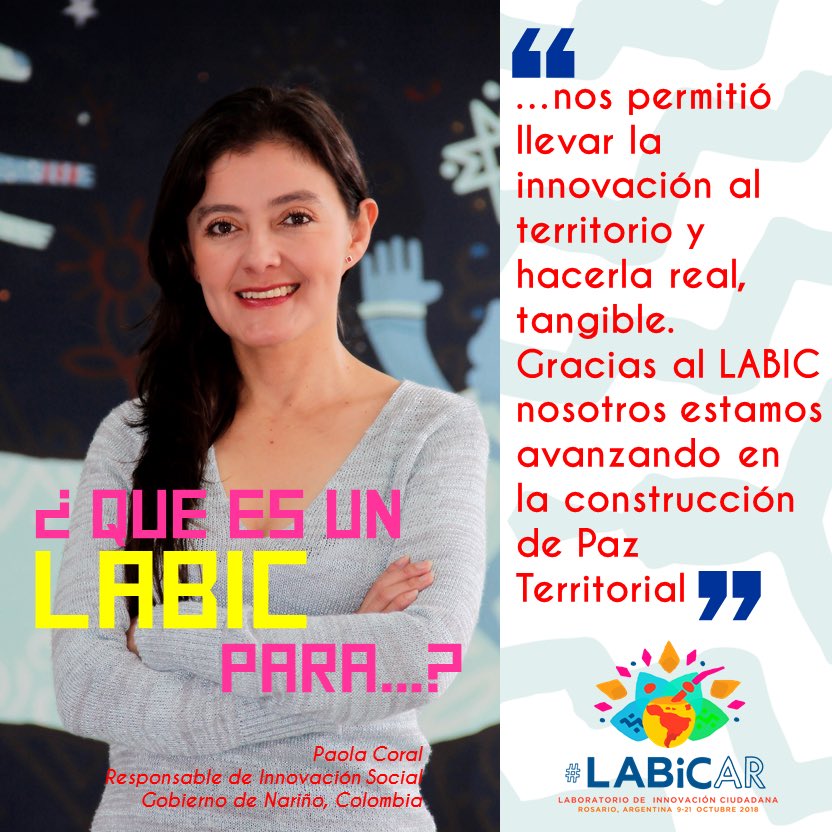 InnovaCiudadana's tweet photo. De camino al #LABICAR Y luego de organizar el #LABICxlaPAZ Paola Coral nos cuenta qué es un LABIC para ella!! 👉🏽 https://t.co/x2ROt2UR0D https://t.co/a1vVWqVTeG