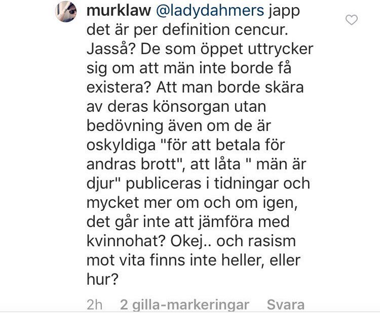 mmalinelisabeth's tweet photo. ”Feminism = manshat!!!!!!!” Och ”rasism mot vita finns visst 🤬🤬” är alltid samma personer, vilket sammanträffande 🤷🏼‍♀️ https://t.co/3jYj8TgwRj