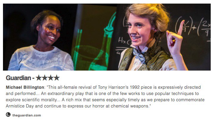 MyTheatreMates's tweet photo. LAST CHANCE to see @proudhaddock's #SquareRounds at 3pm & 7.30pm today at @finborough. Any tix left? https://t.co/lMjWmlt2Am
@billicritic amongst others loved this #WWI centenary revival.
(Next up for AD @jimmywalters101 is #JSTBillyBishop at @JSTheatre).
#featured #recommended https://t.co/NwUhQztpvU