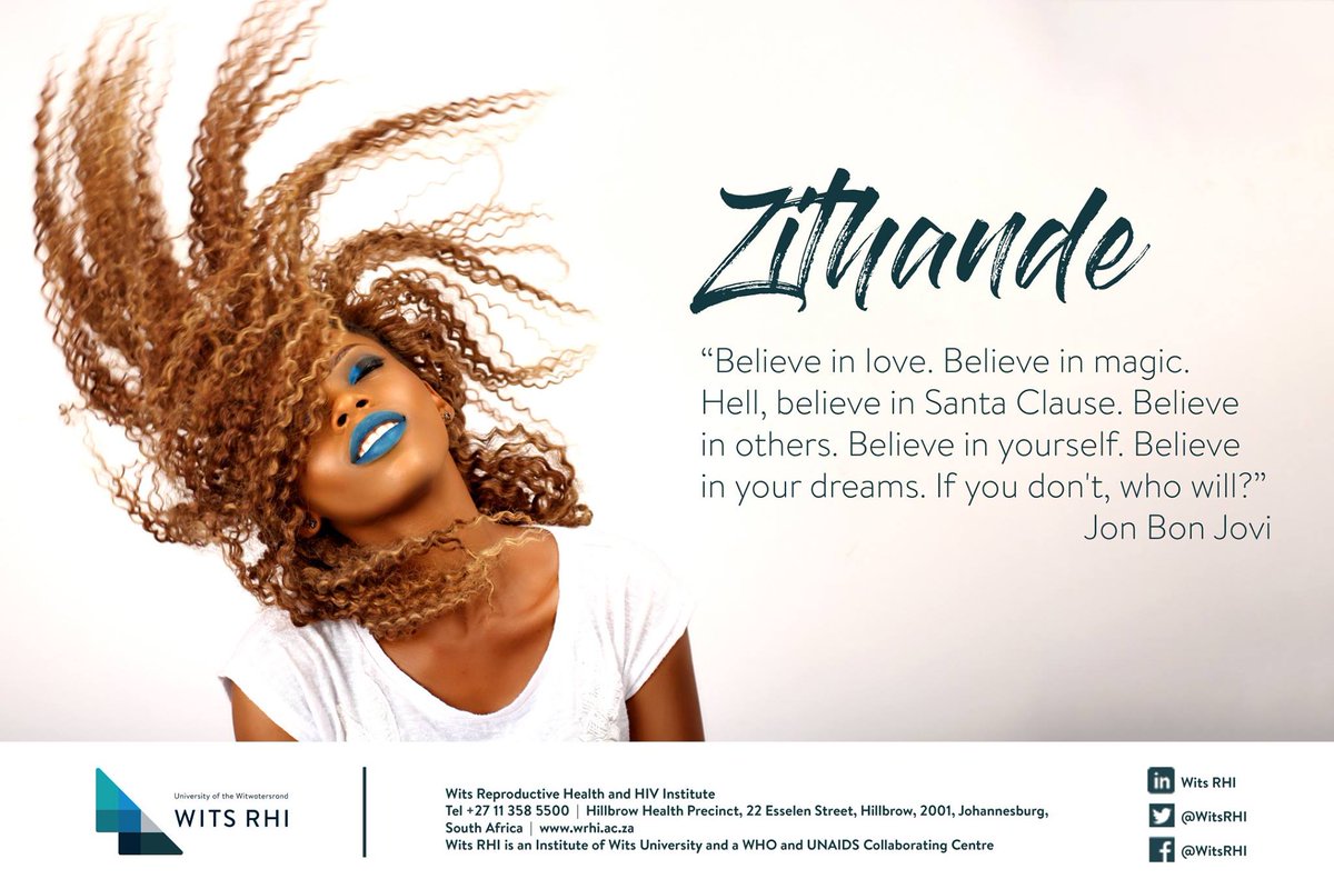 WitsRHI's tweet photo. We believe in a HIV free generation, do you?
Do your part, #Zithande and always play it safe.
#DualProtection #MaxCondoms #SafeSex #HTC #HIVSelfTest
Cheers to the weekend https://t.co/bhwa5iScs1