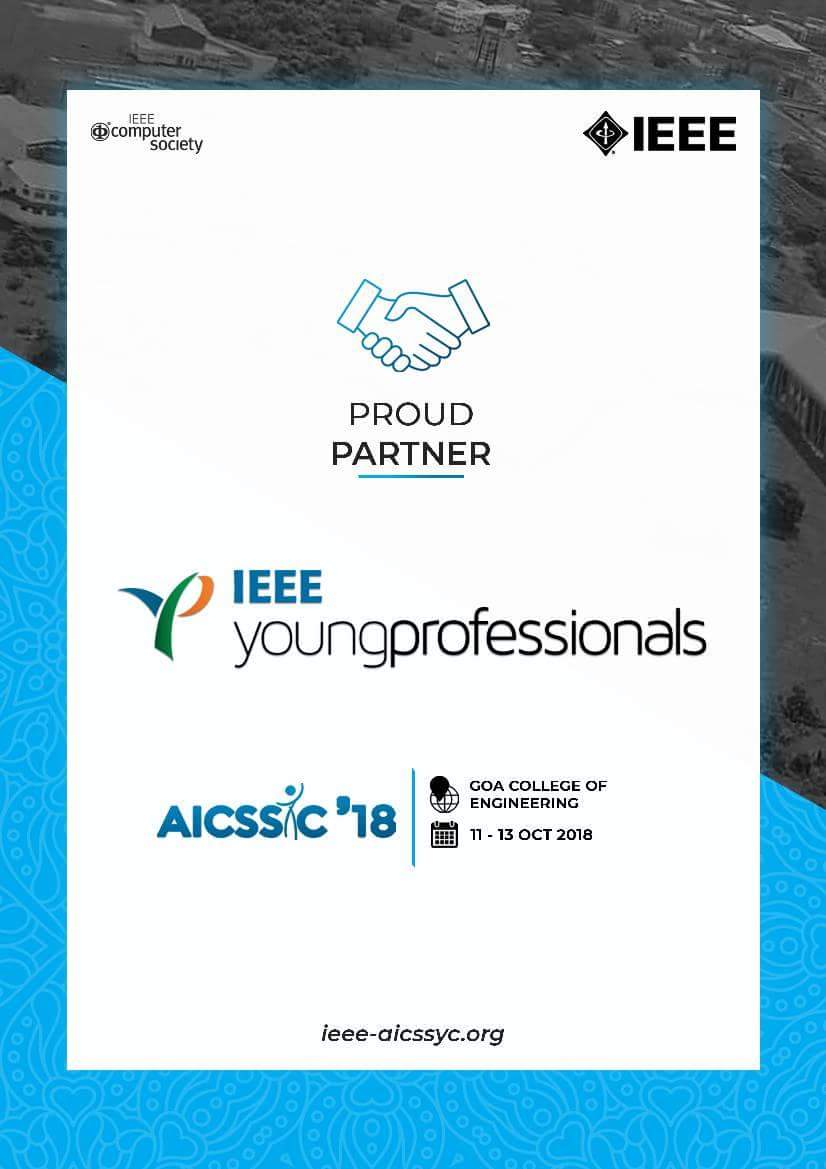 aravindhan_in's tweet photo. @IEEEYP are our proud sponsors. Young Professionals will have an exclusive meet-up and networking dinner during #AICSSYC18, the flagship event of @ComputerSociety in India.
#GoYoungProfessionals #IEEExp https://t.co/yKEFlHfJsn