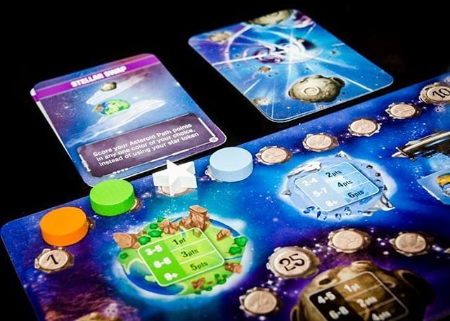 BoardGamerSteph's tweet photo. Alright, its game day and I'm ready to play alllll the games! Cosmic Factory is a recent game that has been getting a lot of love around these parts. Simply love this one from designer @kklenko and publisher @gigamicworld #cosmicfactory #kaosmos #gigamic… https://t.co/iA1ZJ8J0cQ https://t.co/SpdGxqQv07